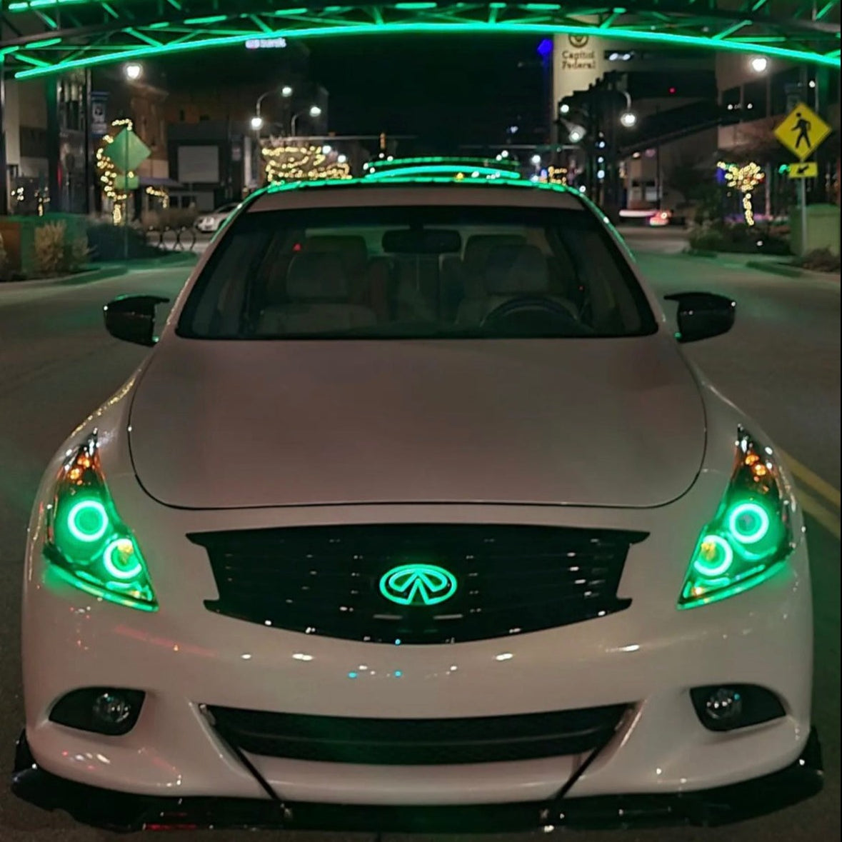 infiniti g37 halo lights