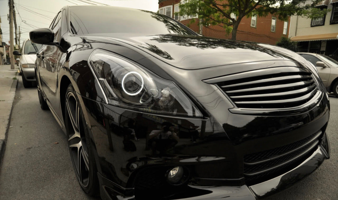 infiniti g37 halo lights