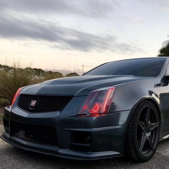 2008 cadillac cts halo headlights