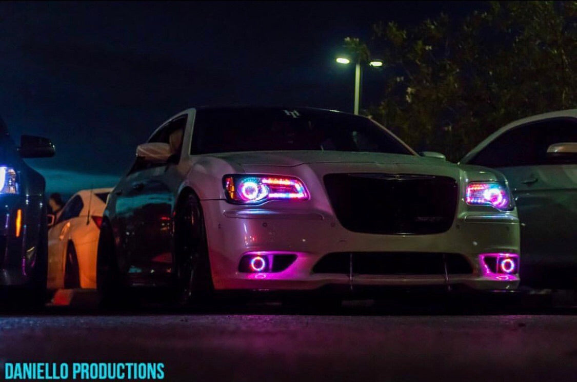 chrysler 300 rgb headlights