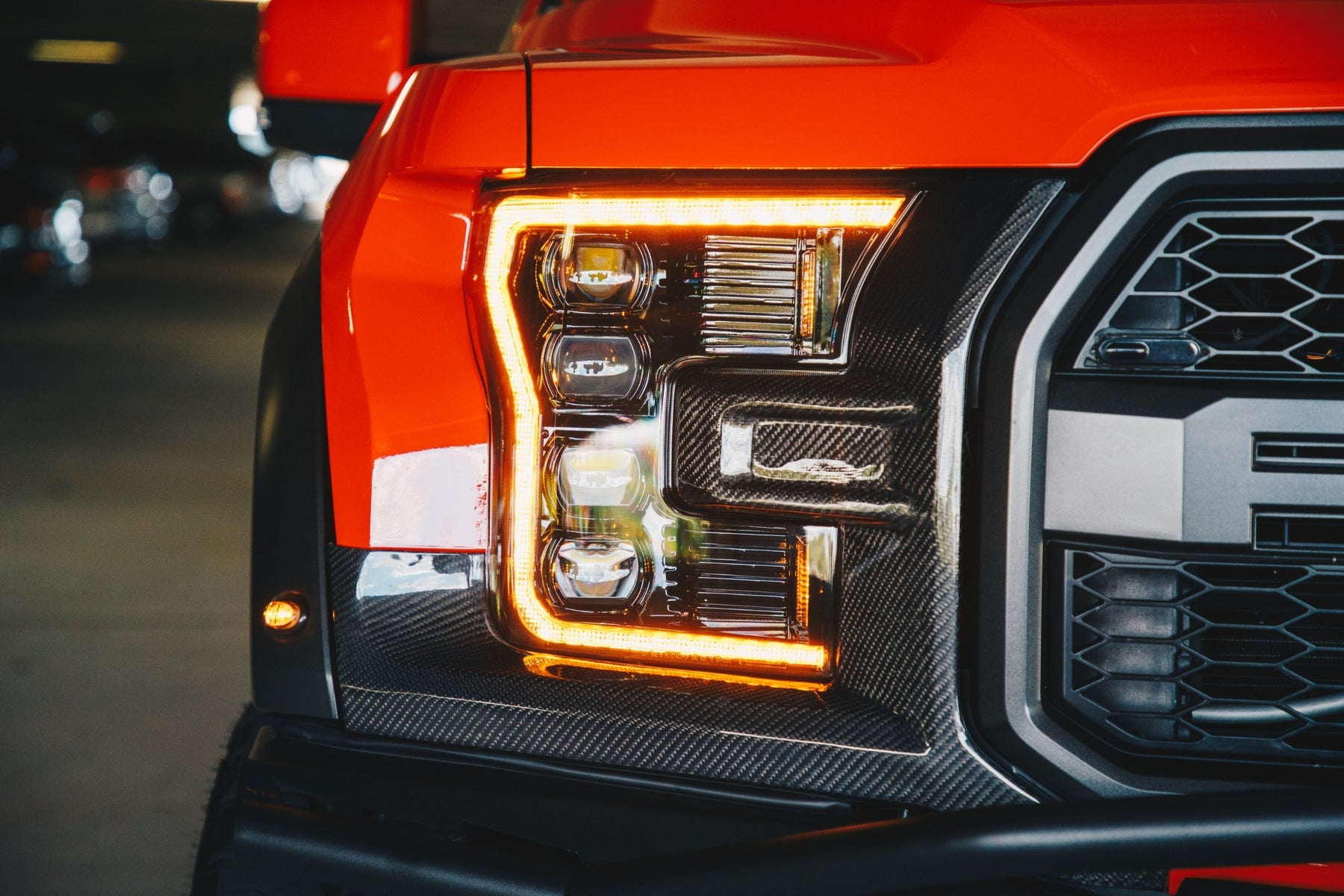 color matched f150 headlights