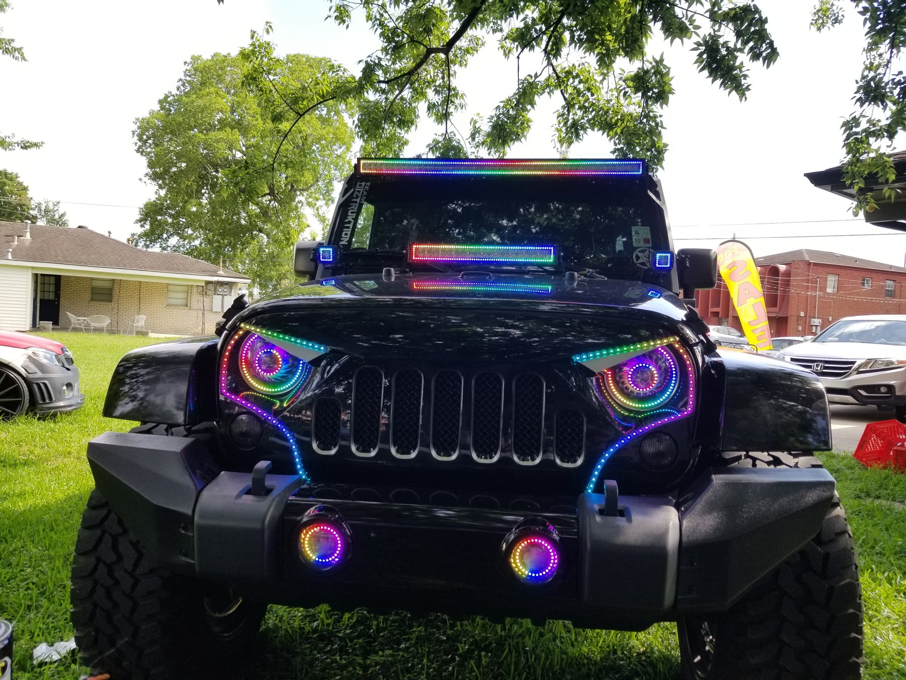 1997-2018 Jeep Wrangler JK RGBW Color-Chasing Waterproof Exterior LED –  