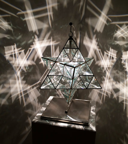 geometric pendant light