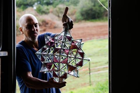 custom geometric pendant light