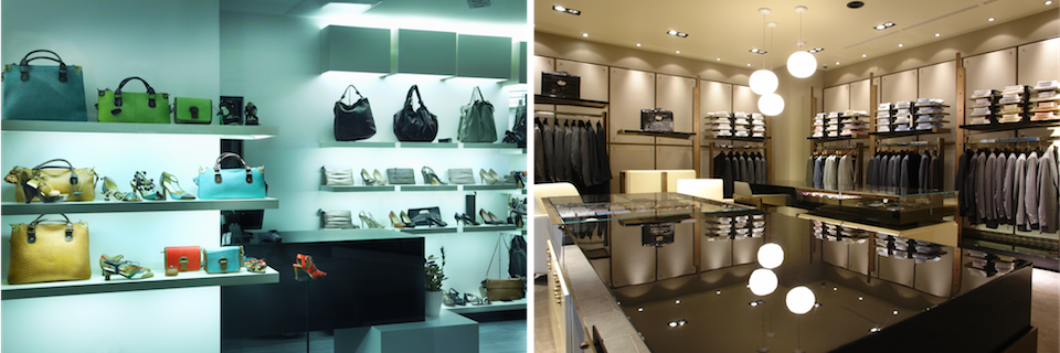 Lighting for Designer Fashion and Specialist Stores