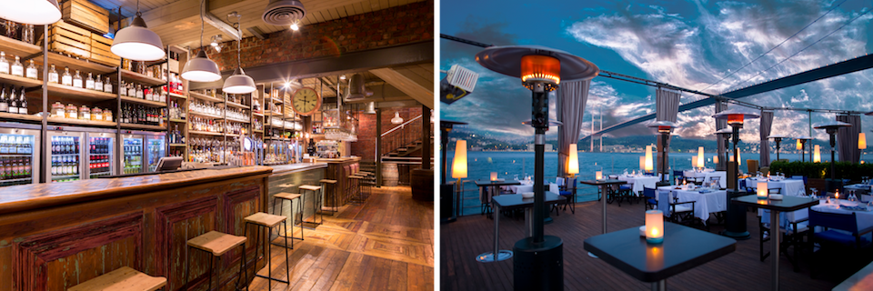 Restaurant Lighting in Other Areas