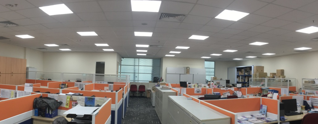 LED city success story - office lighting