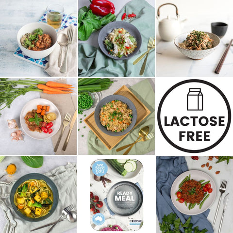 Lactose free ready meals by We Feed You
