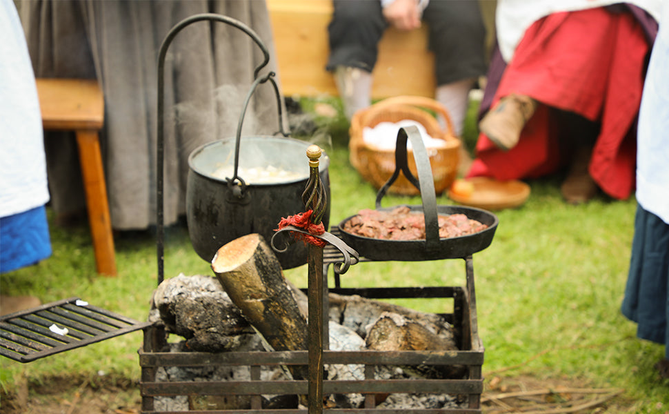 Recreated outdoor kitchen - Photo by Ken Fletcher