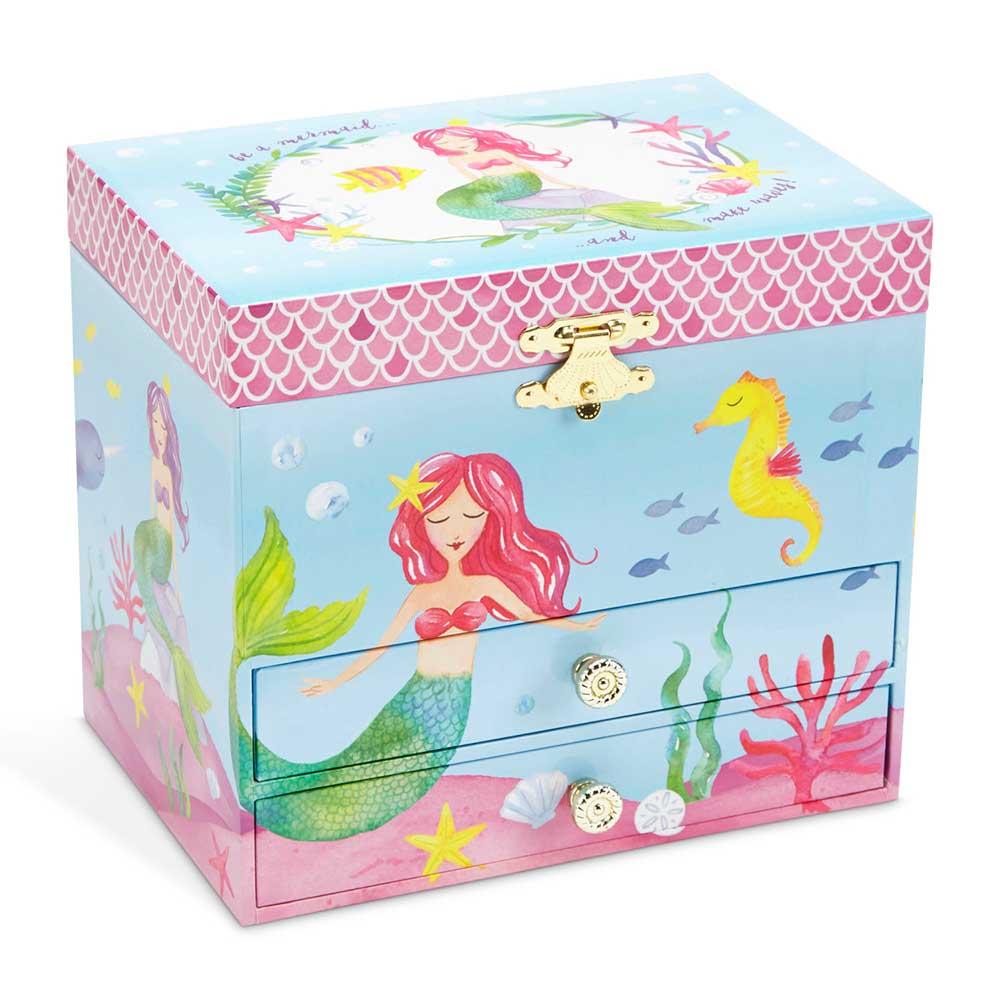 Mermaid Jewelry Box - Girls Musical Box | Jewelkeeper