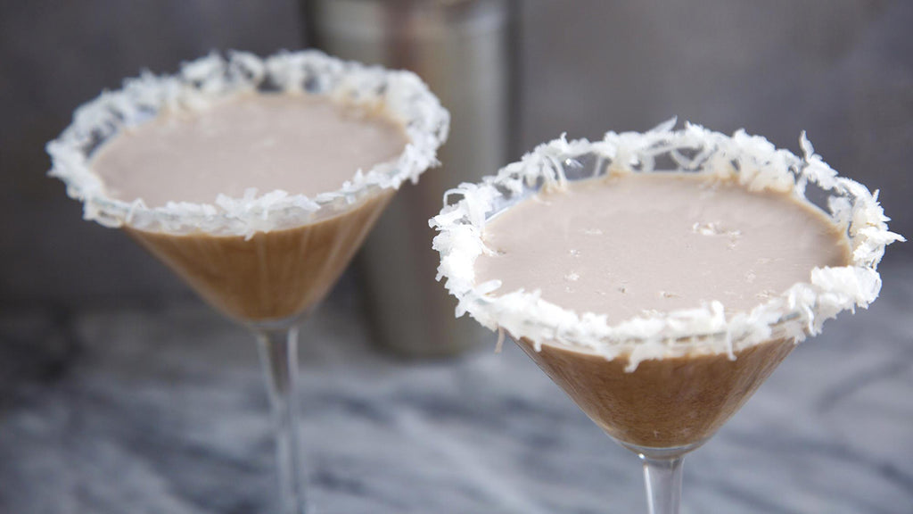 Chocolate Coconut Martini Holiday Drink Recipe