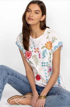 Katie Relaxed Drape Tee