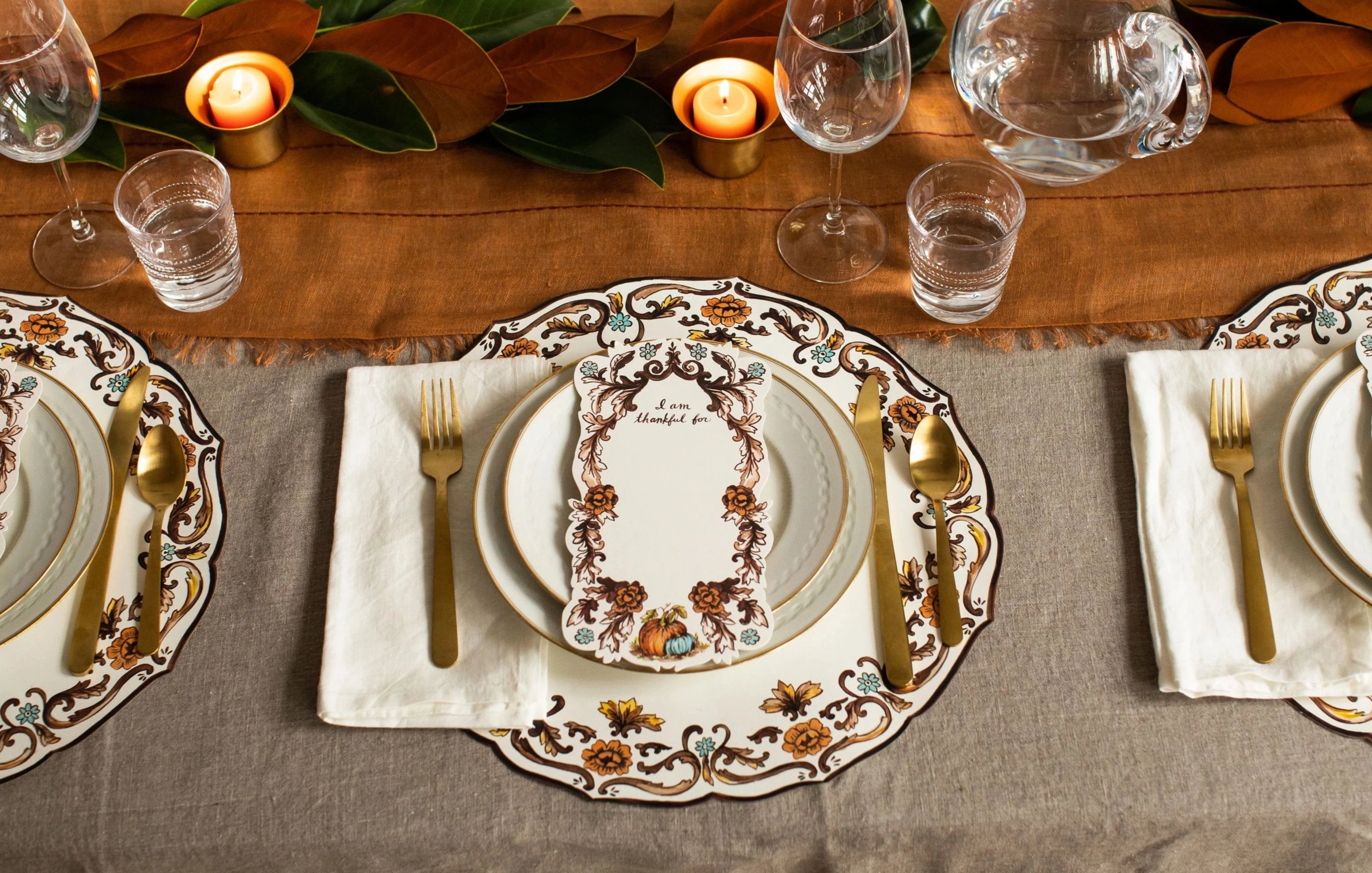 Thankful Table Accents Set of 12