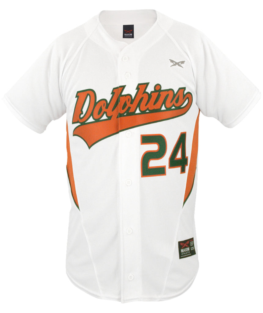 dolphins baseball jersey