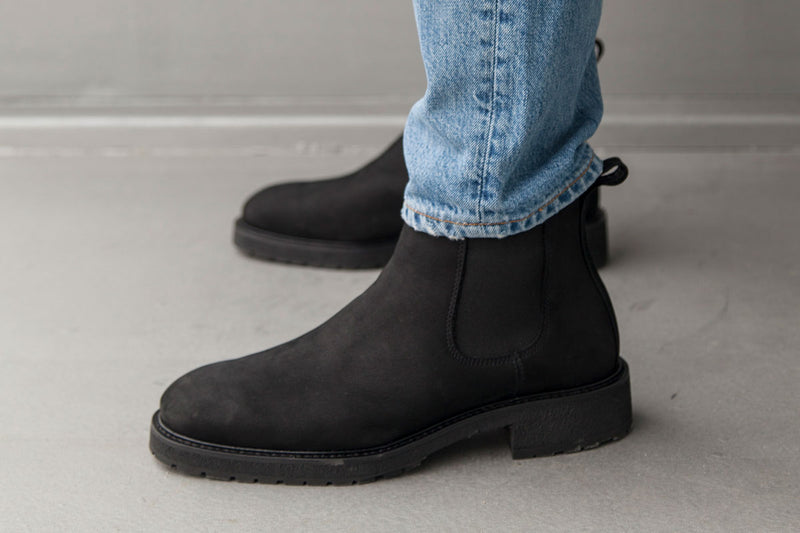 Lordya Winter Chelsea Boots - Black