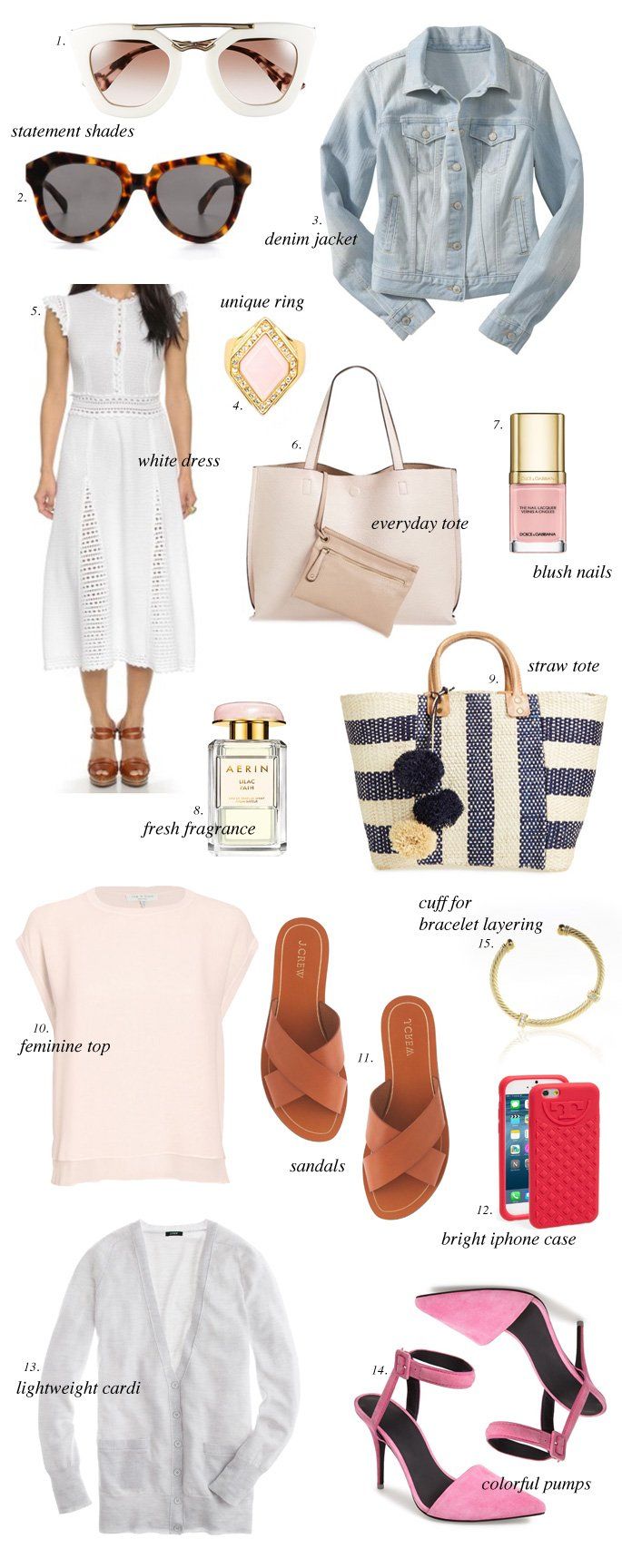 Spring Time Wardrobe Essentials… – Rachel Parcell, Inc.