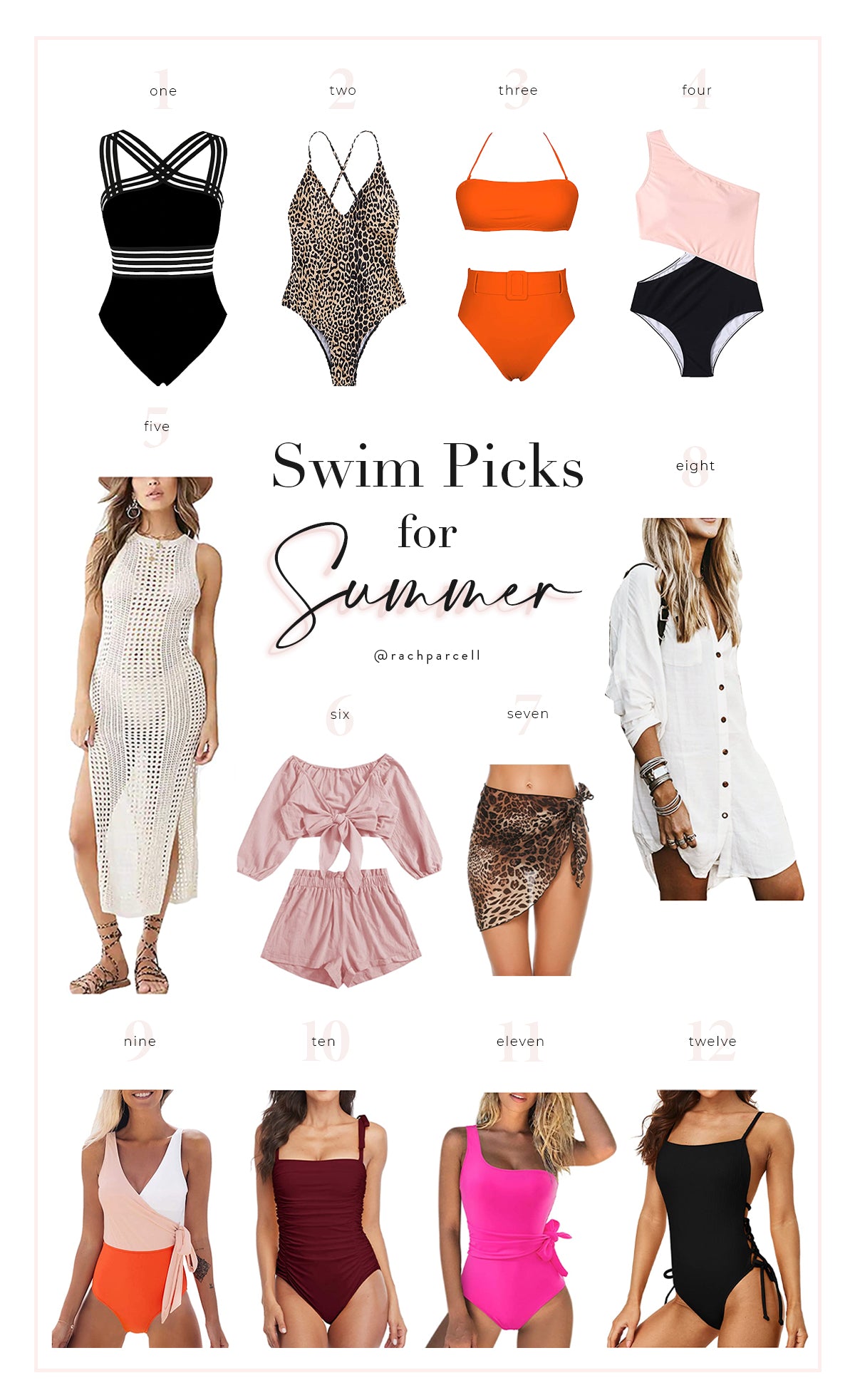 My Swimsuit Picks for Summer... – Rachel Parcell, Inc.