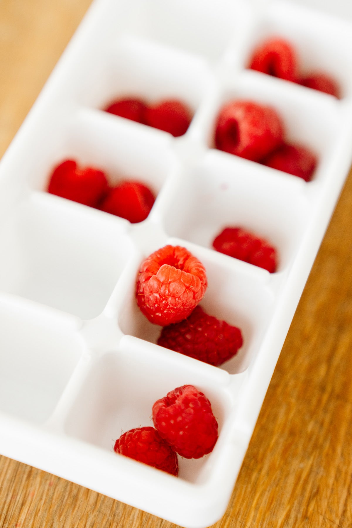 Festive 4th of July: Raspberry & Blueberry Ice Cubes
