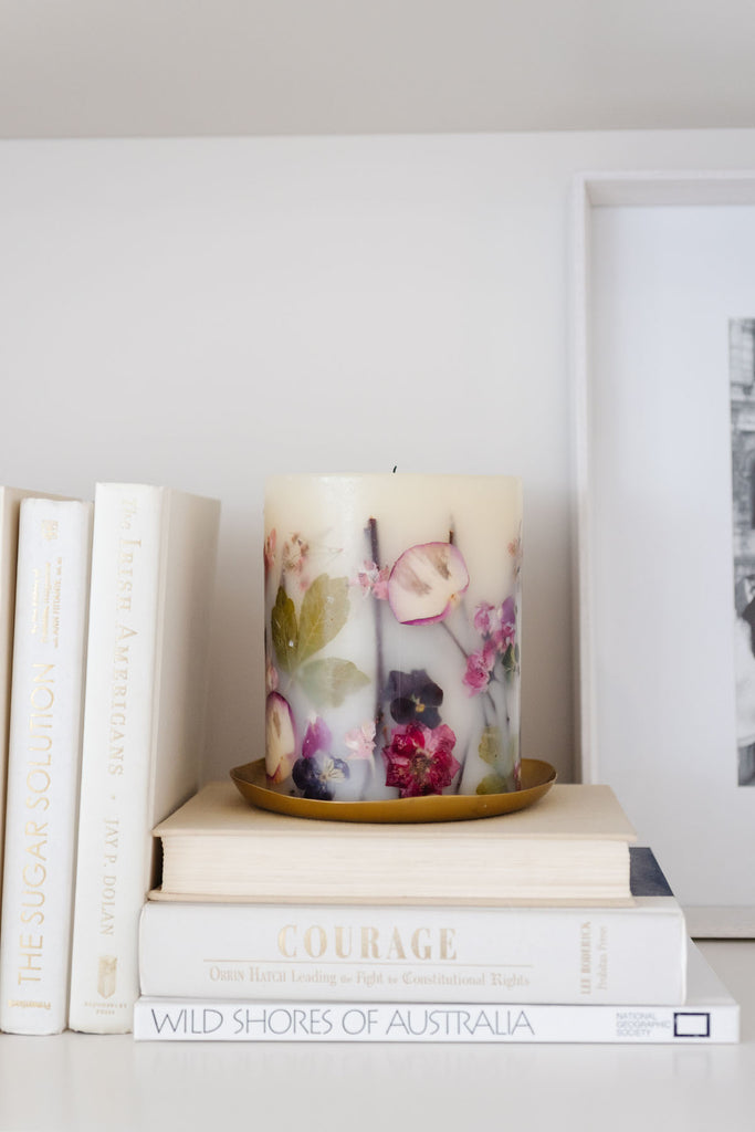 RP Rosy Rings Candle in Rachel Parcell's home