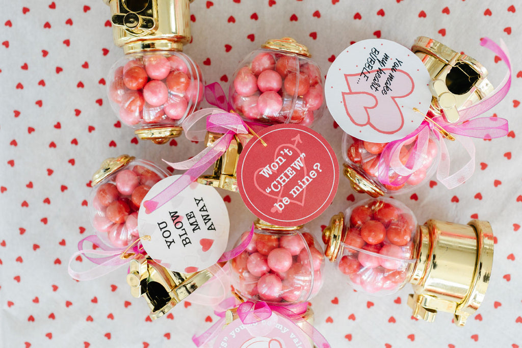 Blow My Heart Up - Bubble Gum Valentine Craft Ideas