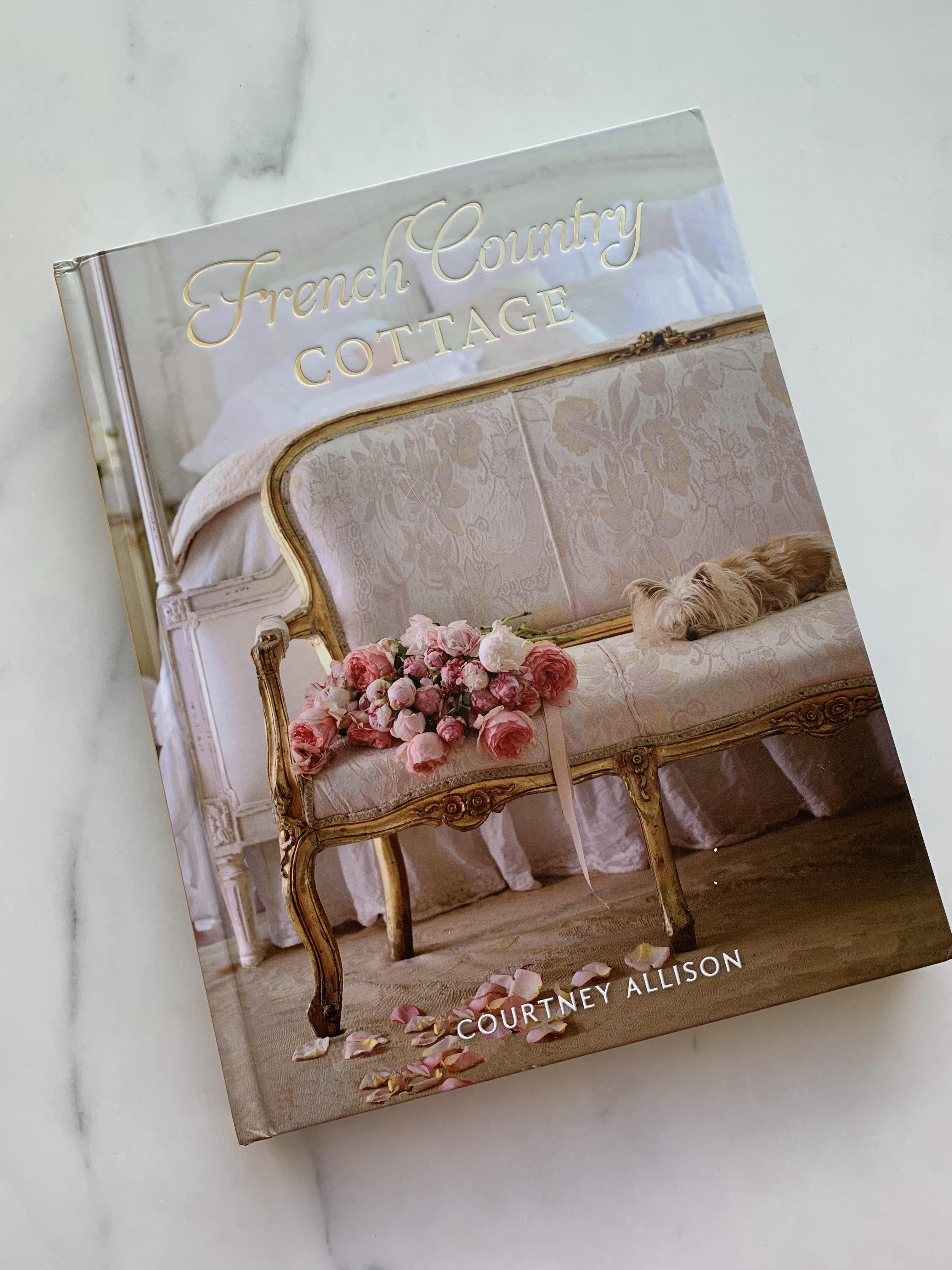 French Cottage Coffee Table Book