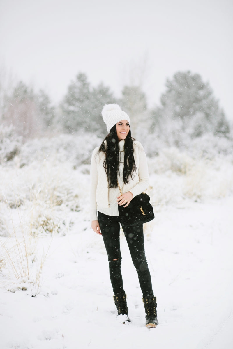 April Snow Showers - Sarah's Real Life  Winter outfit inspiration,  Fashion, Autumn winter fashion