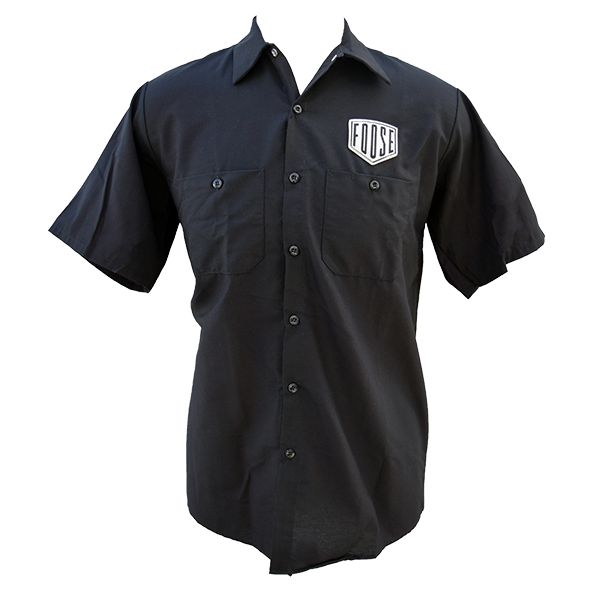 Hotrod Button Up Shop Shirt - Black - C. Foose Design, Inc.