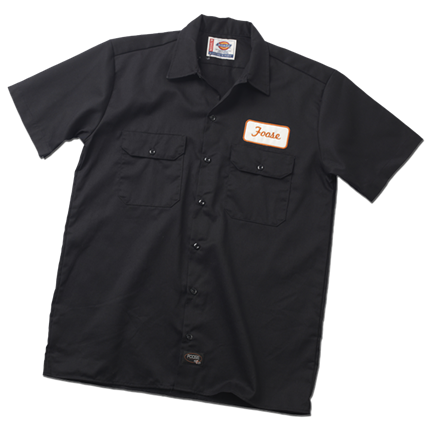 Shop Shirt - Black - C. Foose Design, Inc.