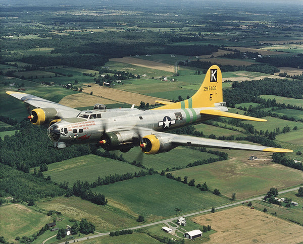 Today restored B-17 Flying Fortresses tour the country taking aviation enthusiasts on nostalgic flights.  