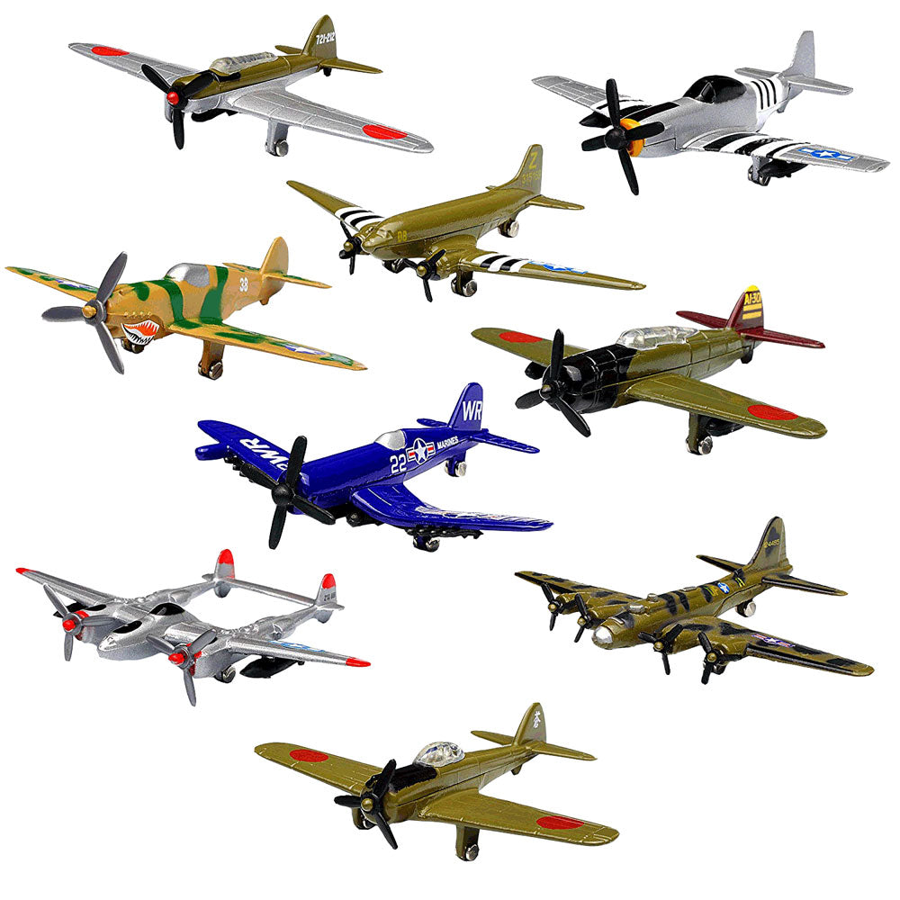 diecast military planes
