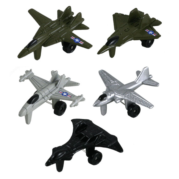 metal toy fighter jets