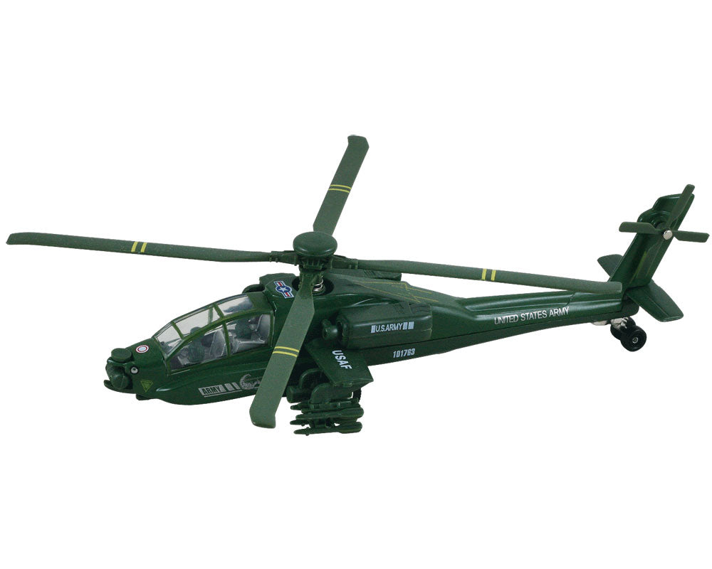 E-Z Build Puzzle - AH-64 Apache Helicopter – MightyToy