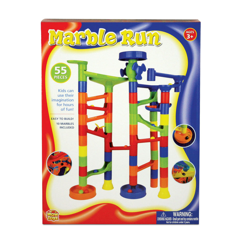 55 piece marble run