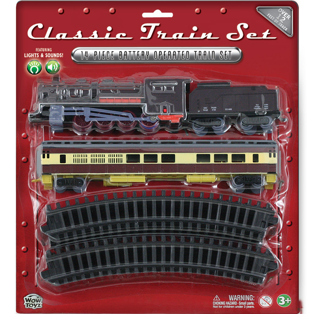 steam powered train set
