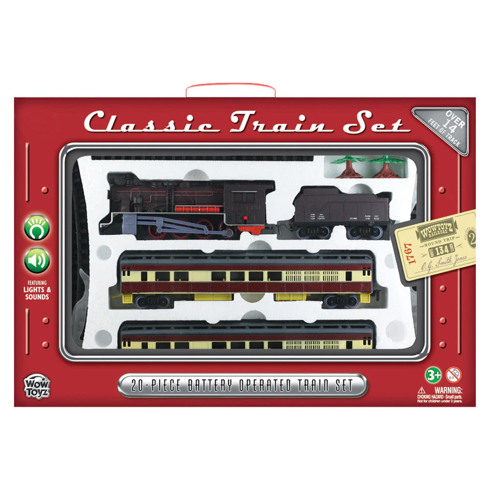 WowToyz Classic Train Set 20-piece 