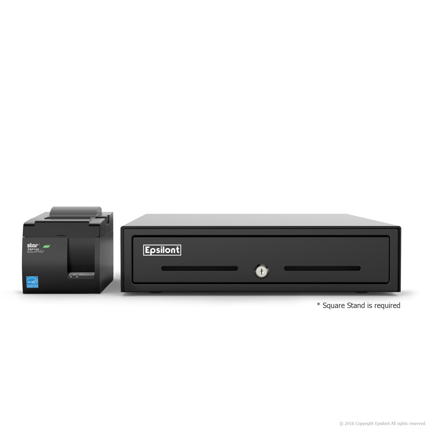 Mini Square Register Star Tsp100 Usb Receipt Printer 13 Cash