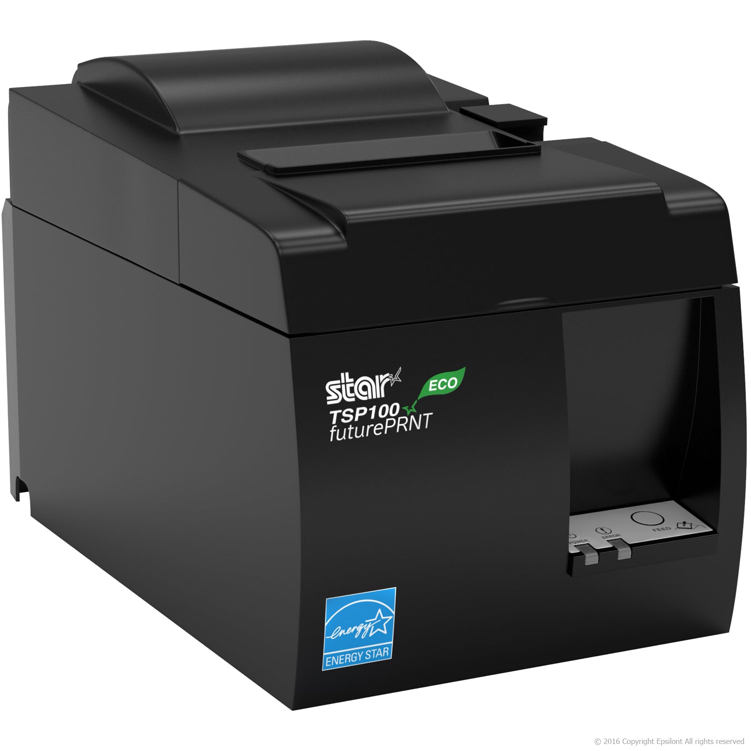 MINI SQUARE REGISTER Star TSP100 USB Receipt Printer, 13" Cash Drawe