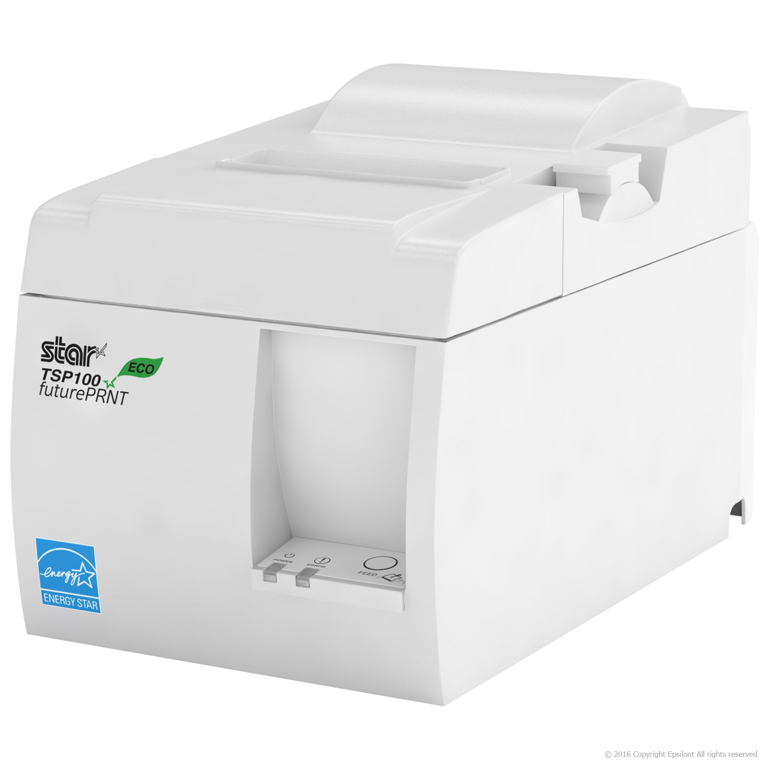 MINI SQUARE REGISTER Star TSP100 USB Receipt Printer, 13" Cash Drawe