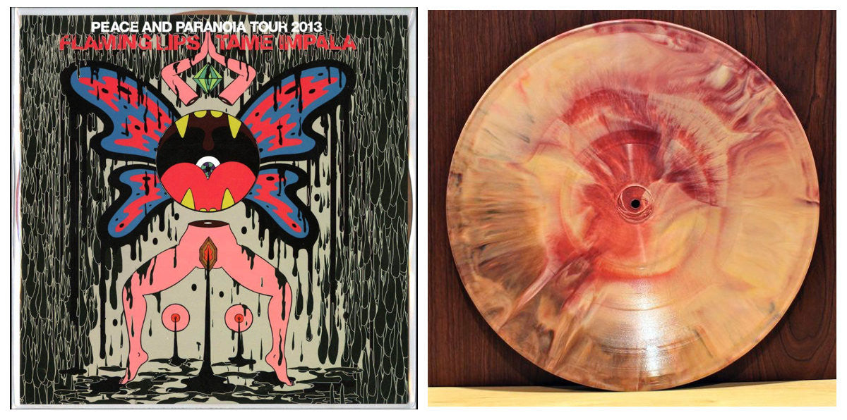 The Flaming Lips / Tame Impala ‎– “Peace And Paranoia Tour 2013” – Lovely Sorts of Death Records (2013)
