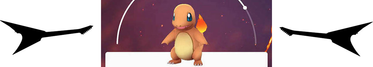 Charmander from Pokemon GO