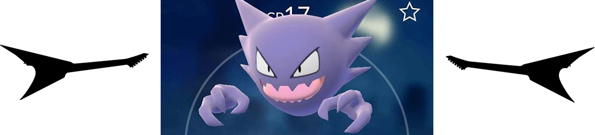 Haunter from pokemon GO