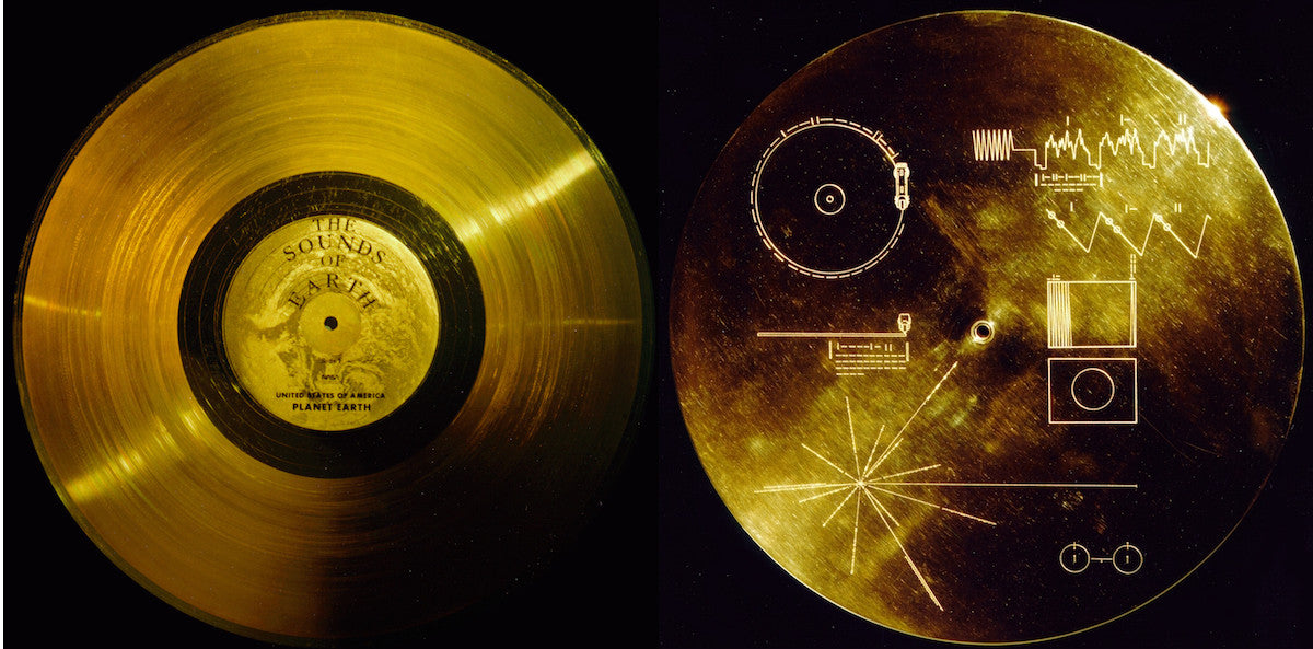 Voyager Golden Record (NASA/Ozma Records)