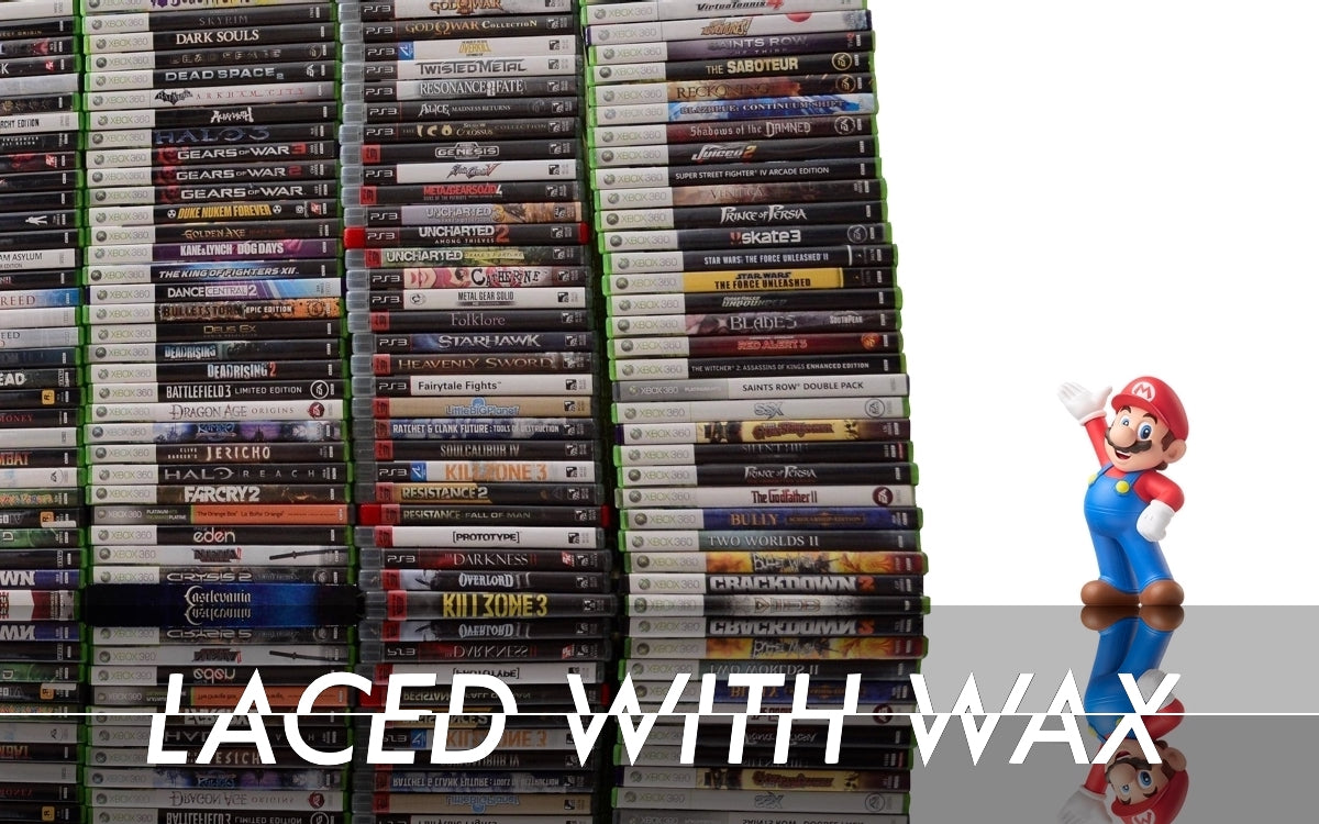 The Pile of Shame game: Why we obsess over our personal video game bac –  Laced Records