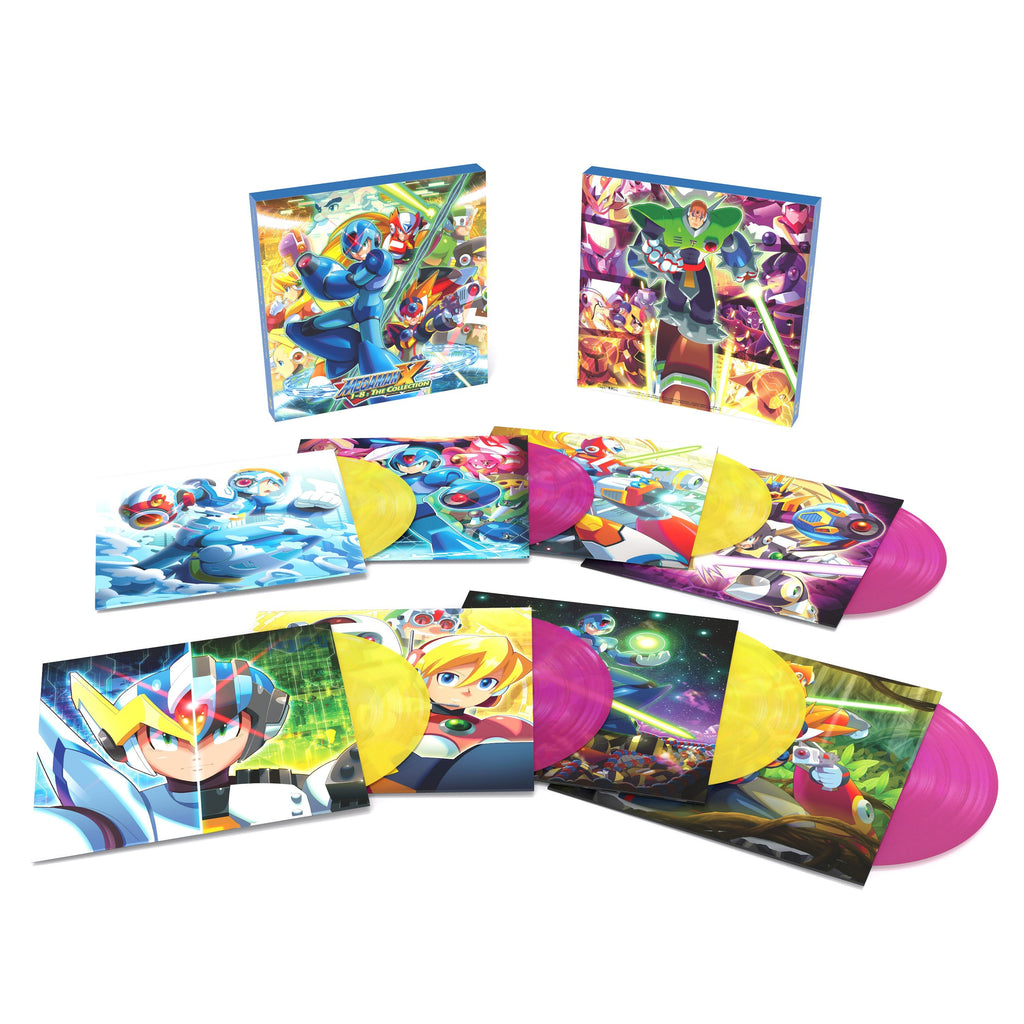 Mega Man X 1 8 The Collection Limited Edition X8lp Boxset Laced Records