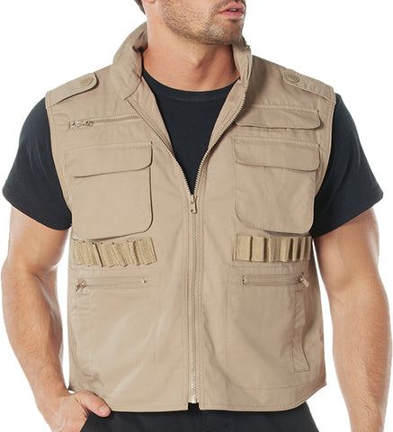 Security - Rothco Black Ranger Vest - Safety Imprints