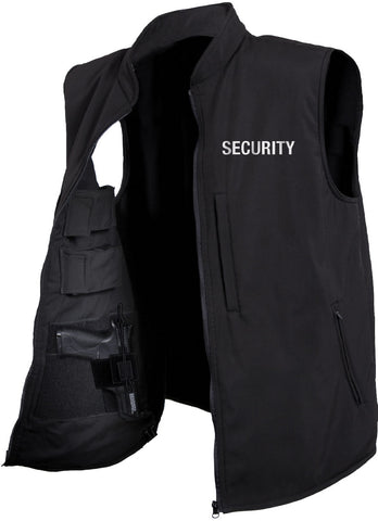 Official Security Uniform Black Jacket Officer Guard MA-1 Bomber Flight Coat