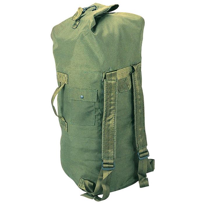 Olive Drab Military Enhanced Double Strap Duffle Bag 24 in. x 36 in