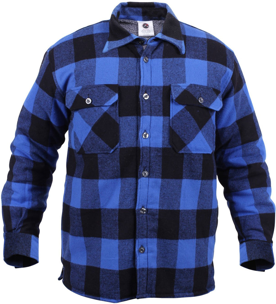 Buffalo Plaid - Sherpa Lined Flannel Jacket - Army Navy Store