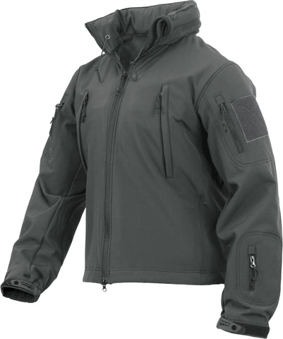 Rothco Black Security Rain Jacket - 36651 - Medium 