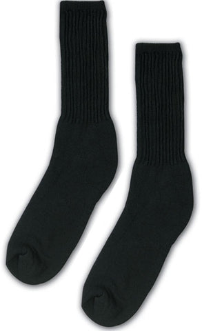 Black Military Dress Socks (10-13)